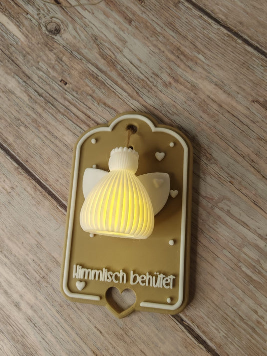 Paulinchen – Schutzengel für Licht (Anhänger mit LED-Kugellicht)