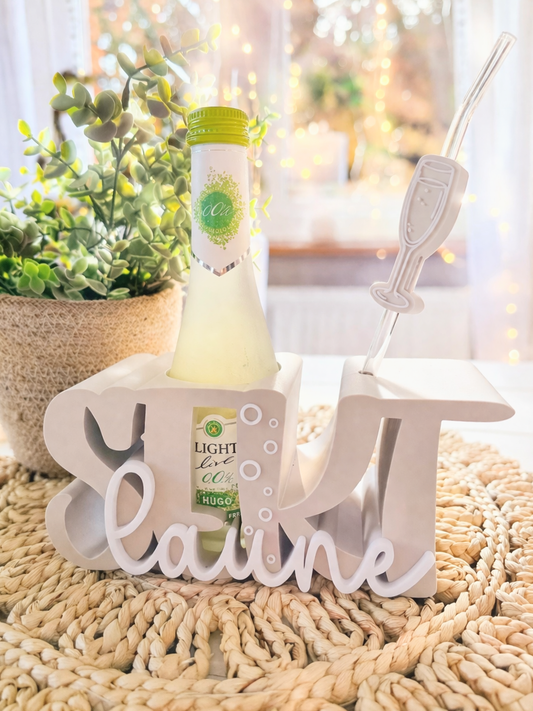 Sektfläschchenhalter – Sommer-Highlight für Mädelsabende & Geschenkideen