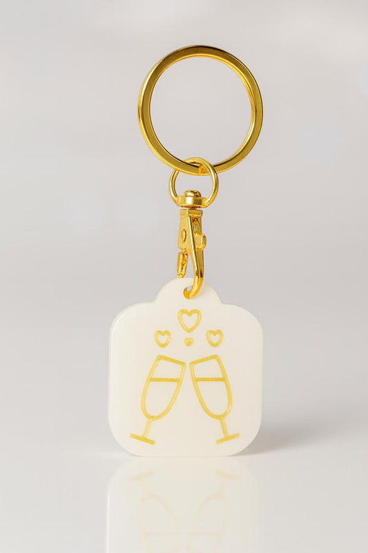CozyLabs NFC Hochzeitsschlüsselanhänger  Das emotionale Gastgeschenk fürs große Fest
