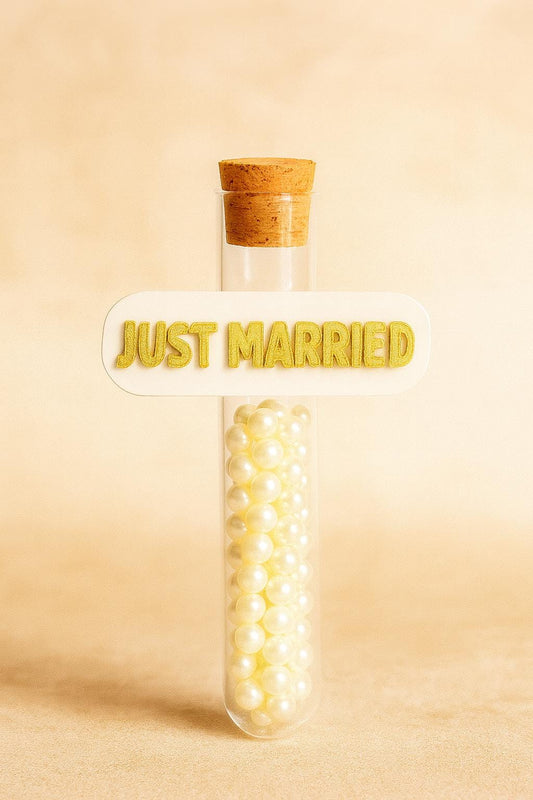Geschenkröhrchen zur Hochzeit  Für Herzensmenschen, Glückwünsche & mehr
